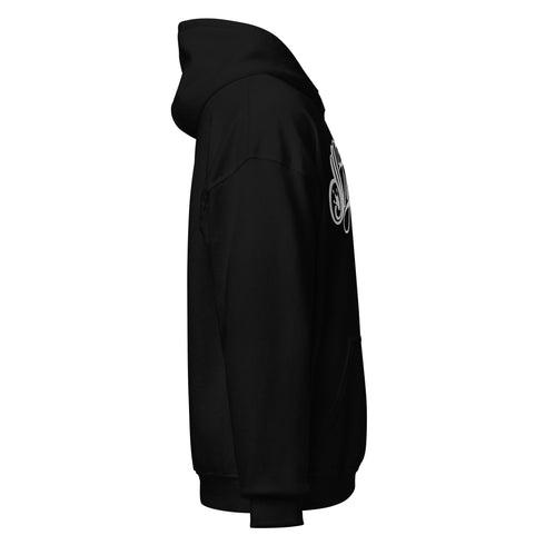 Women’s Graffiti Hoodie – XL Embroidered White Scriptkonz | Hip - Hop Streetwear Hoodie - Stykonz Graffiti Streetwear