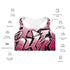 Women's Graffiti Padded Sports Bra Black Cherry - Stykonz Graffiti Streetwear