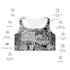 Women's Graffiti Padded Sports Bra B&W Comic Stykonz 1 - Stykonz Graffiti Streetwear