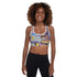 Women's Graffiti Padded Sports Bra Comic Stykonz 1 - Stykonz Graffiti Streetwear