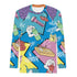 Women's Graffiti Rash Guard 90's Elements Throw Ups and Tags - Stykonz Graffiti Streetwear