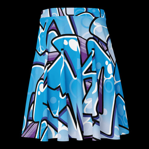 Women's Graffiti Skirt Ice Blockbuster - Stykonz Graffiti Streetwear