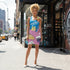 Women's Graffiti Summer Dress 90s Elements Throw Ups and Tags - Stykonz Graffiti Streetwear