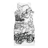 Women's Graffiti Summer Dress Stykonz B&W Script - Stykonz Graffiti Streetwear