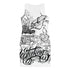 Women's Graffiti Summer Dress Stykonz B&W Script - Stykonz Graffiti Streetwear