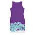 Women's Graffiti Summer Dress Stykonz Purple Mix Script - Stykonz Graffiti Streetwear