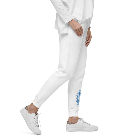 Women's Graffiti Sweatpants feat B - Blue Scriptkonz II - Stykonz Graffiti Streetwear