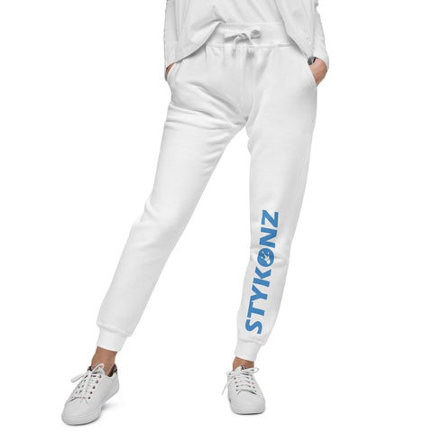 Women's Graffiti Sweatpants feat B - Blue Stykonz - Stykonz Graffiti Streetwear