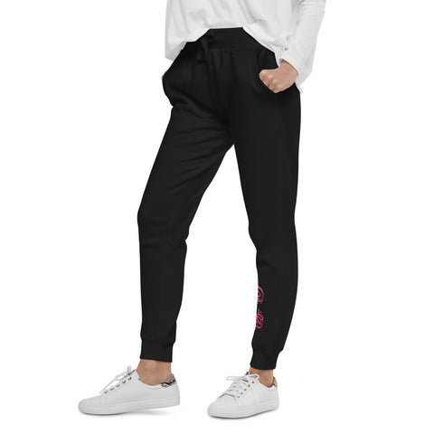 Women's Graffiti Sweatpants feat Hot Pink Scriptkonz II - Stykonz Graffiti Streetwear