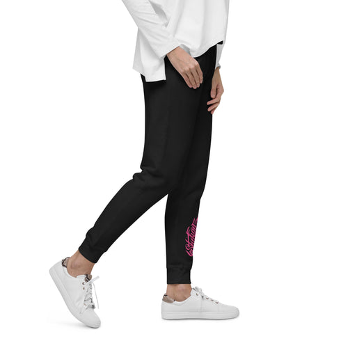 Women's Graffiti Sweatpants feat Hot Pink Scriptkonz II - Stykonz Graffiti Streetwear
