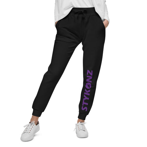 Women's Graffiti Sweatpants feat Purple Stykonz - Stykonz Graffiti Streetwear