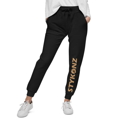 Women's Graffiti Sweatpants feat Stykonz Crown Gold - Stykonz Graffiti Streetwear
