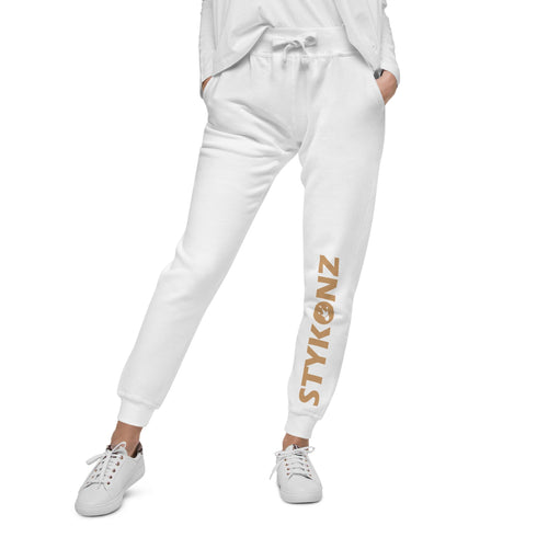 Women's Graffiti Sweatpants feat Stykonz Crown Gold - Stykonz Graffiti Streetwear