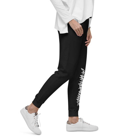Women's Graffiti Sweatpants feat White Stykonz TAGZ - Stykonz Graffiti Streetwear