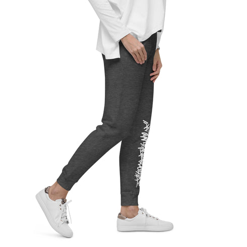 Women's Graffiti Sweatpants feat White Stykonz TAGZ - Stykonz Graffiti Streetwear