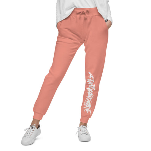 Women's Graffiti Sweatpants feat White Stykonz TAGZ - Stykonz Graffiti Streetwear
