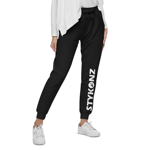 Women's Graffiti Sweatpants feat White Stykonz - Stykonz Graffiti Streetwear
