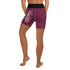 Women's Graffiti Yoga Shorts feat Black Cherry - Stykonz Graffiti Streetwear