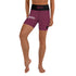 Women's Graffiti Yoga Shorts feat Black Cherry - Stykonz Graffiti Streetwear