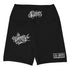 Women's Graffiti Yoga Shorts feat Black Style Master Tag - Stykonz Graffiti Streetwear