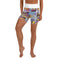 Women's Graffiti Yoga Shorts feat Comic Stykonz 1 - Stykonz Graffiti Streetwear