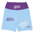 Women's Graffiti Yoga Shorts feat Ice - Block - Stykonz Graffiti Streetwear