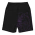 Women's Graffiti Yoga Shorts feat The Train Master Black - Stykonz Graffiti Streetwear