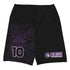 Women's Graffiti Yoga Shorts feat The Train Master Black - Stykonz Graffiti Streetwear