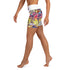 Women's Graffiti Yoga Shorts feat The Train Master - Stykonz Graffiti Streetwear