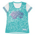 Women's Turquoise Fleggings and Athletic T-Shirt Bundle - Stykonz Graffiti Streetwear