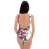 Grafkini™ Women's Graffiti One - Piece Swimsuit Black Cherry Mild Wildstyle - Stykonz Graffiti Streetwear