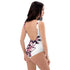 Grafkini™ Women's Graffiti One - Piece Swimsuit Black Cherry Mild Wildstyle - Stykonz Graffiti Streetwear