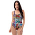 Grafkini™ Women's Graffiti One - Piece Swimsuit Comic Stykonz 1 - Stykonz Graffiti Streetwear