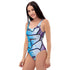 Grafkini™ Women's Graffiti One - Piece Swimsuit Ice - Block Blockbuster - Stykonz Graffiti Streetwear