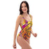 Grafkini™ Women's Graffiti One - Piece Swimsuit Sundown NY Wildstyle - Stykonz Graffiti Streetwear