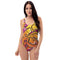 Grafkini™ Women's Graffiti One - Piece Swimsuit Sundown NY Wildstyle - Stykonz Graffiti Streetwear