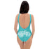 Grafkini™ Women's Graffiti One - Piece Swimsuit Turquoise Stykonz Script - Stykonz Graffiti Streetwear