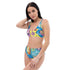 Grafkini™ Women's High Waisted Graffiti Bikini 90's Elements - Stykonz Graffiti Streetwear