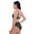 Grafkini™ Women's High Waisted Graffiti Bikini B&W Ghost Master - Stykonz Graffiti Streetwear