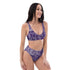 Grafkini™ Women's High Waisted Graffiti Bikini Purple Ghost Master - Stykonz Graffiti Streetwear