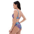 Grafkini™ Women's High Waisted Graffiti Bikini Purple Wildstyle - Stykonz Graffiti Streetwear