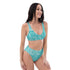 Grafkini™ Women's High Waisted Graffiti Bikini Turquoise Ghost Master - Stykonz Graffiti Streetwear