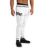 Men's Graffiti Joggers Stykonz Side Hustle White | Hip - Hop Streetwear Joggers - Stykonz Graffiti Streetwear