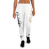 Women's Graffiti Joggers Gold and Black on White Scriptkonz Tag - Stykonz Graffiti Streetwear