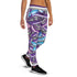 Women's Graffiti Joggers Stykonz Purple Wildstyle - Stykonz Graffiti Streetwear