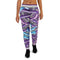 Women's Graffiti Joggers Stykonz Purple Wildstyle - Stykonz Graffiti Streetwear