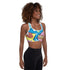 Women's Graffiti Padded Sports Bra 90's Elements Throw Ups and Tags - Stykonz Graffiti Streetwear