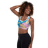 Women's Graffiti Padded Sports Bra 90's Elements Throw Ups and Tags - Stykonz Graffiti Streetwear