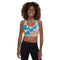 Women's Graffiti Padded Sports Bra 90's Elements Throw Ups and Tags - Stykonz Graffiti Streetwear