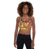 Women's Graffiti Padded Sports Bra Sundown NY Wildstyle - Stykonz Graffiti Streetwear